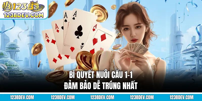 Bí quyết nuôi cầu 1-1 đảm bảo dễ trúng nhất