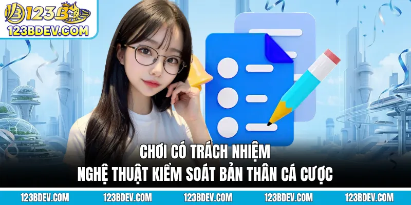 Chơi Có Trách Nhiệm - Nghệ Thuật Kiểm Soát Bản Thân Cá Cược