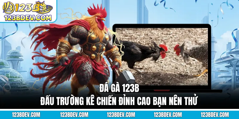 Đá Gà 123B - Đấu Trường Kê Chiến Đỉnh Cao Bạn Nên Thử